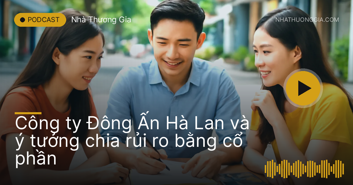 Ba người bạn trẻ ngồi quán cà phê bàn chuyện góp vốn làm ăn